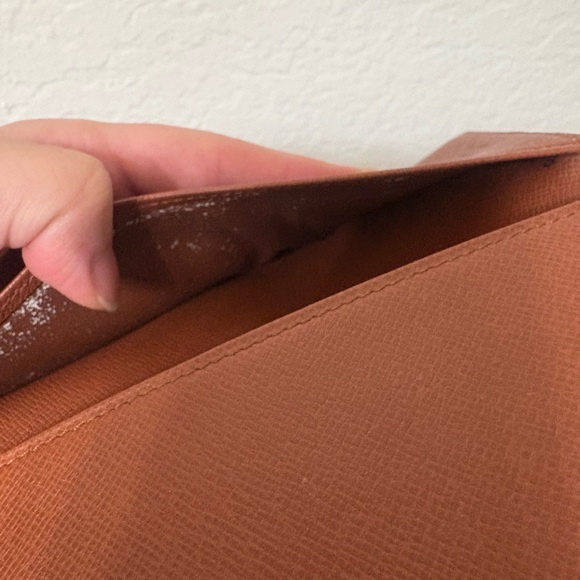 Auth LOUIS VUITTON  Monogram Agenda Poche Notebook Cover Brown - Picture 6 of 10